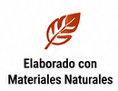 Elaborado con materiales naturales